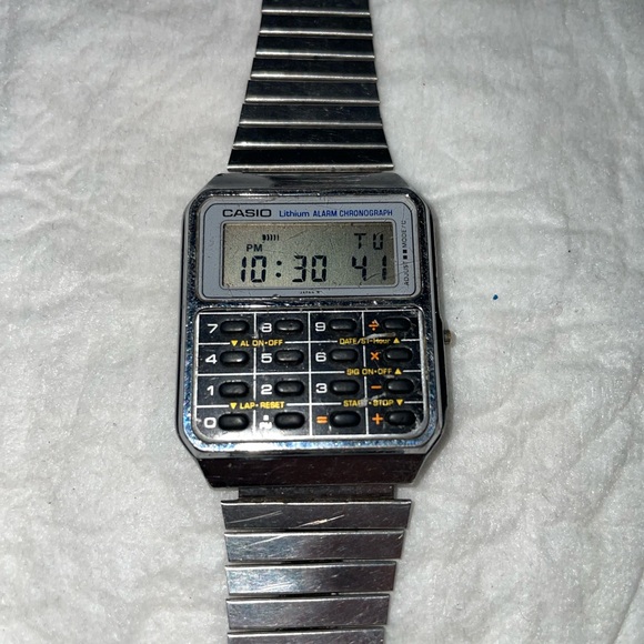 Vintage Casio CA-501 Calculator Men's QuartzWristwatch ( Read Description )